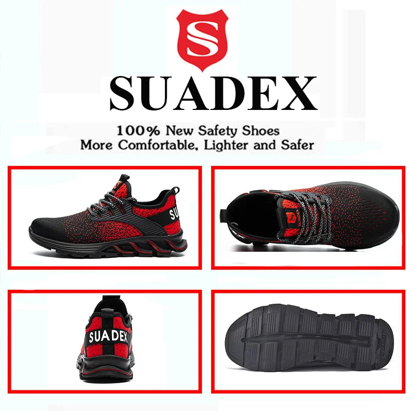 SUADEX Unisex Steel Toed Lightweight