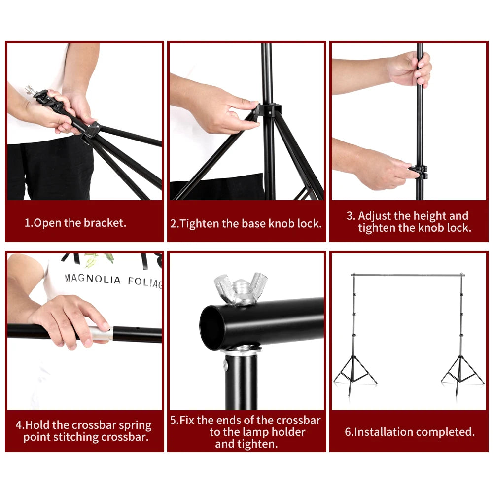 Photography Backdrop Stands