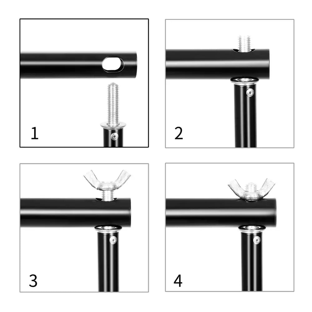 2X2M 2X3M 2.6X3M Photography Backdrop Support System