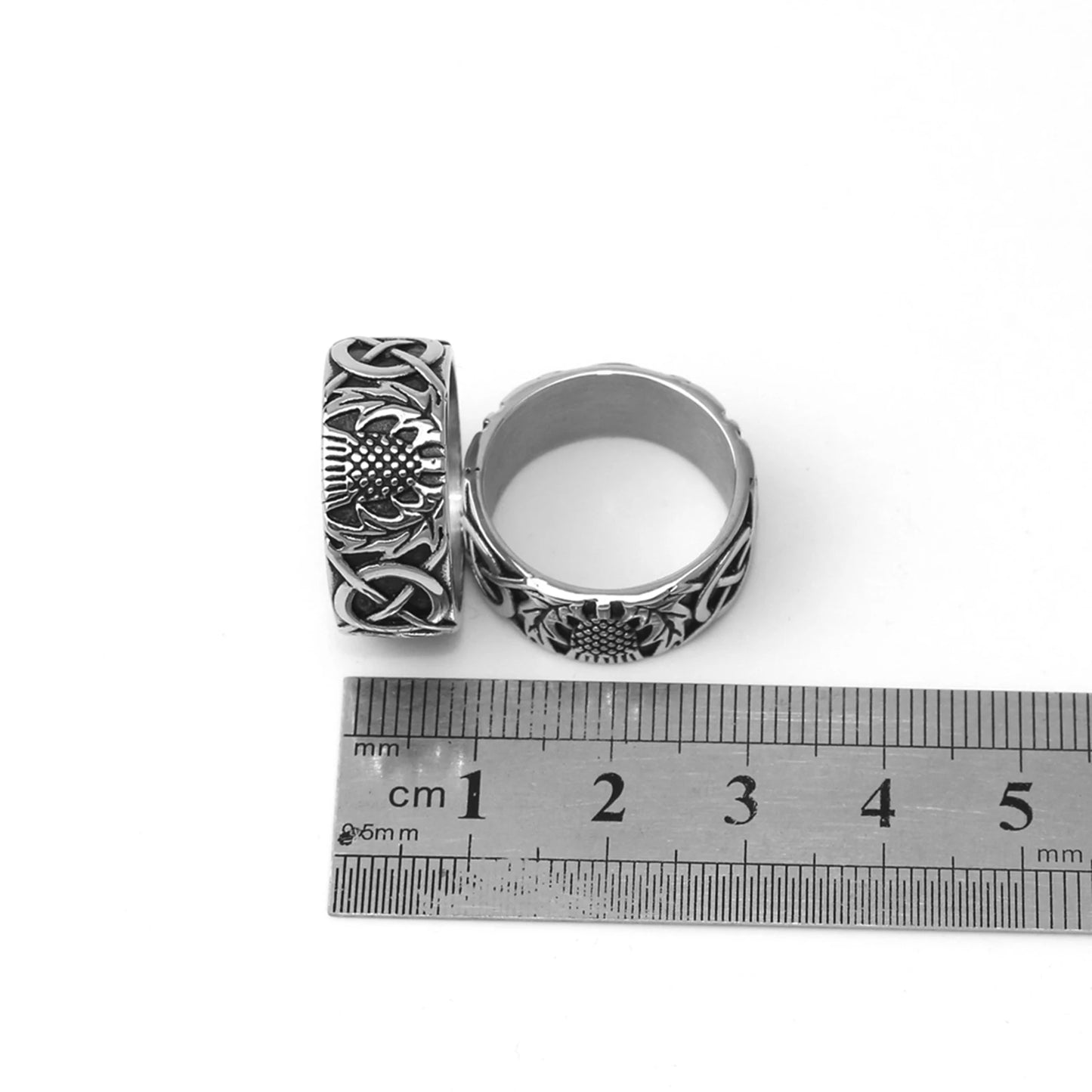 Outlander Womens Stainless Steel Ring