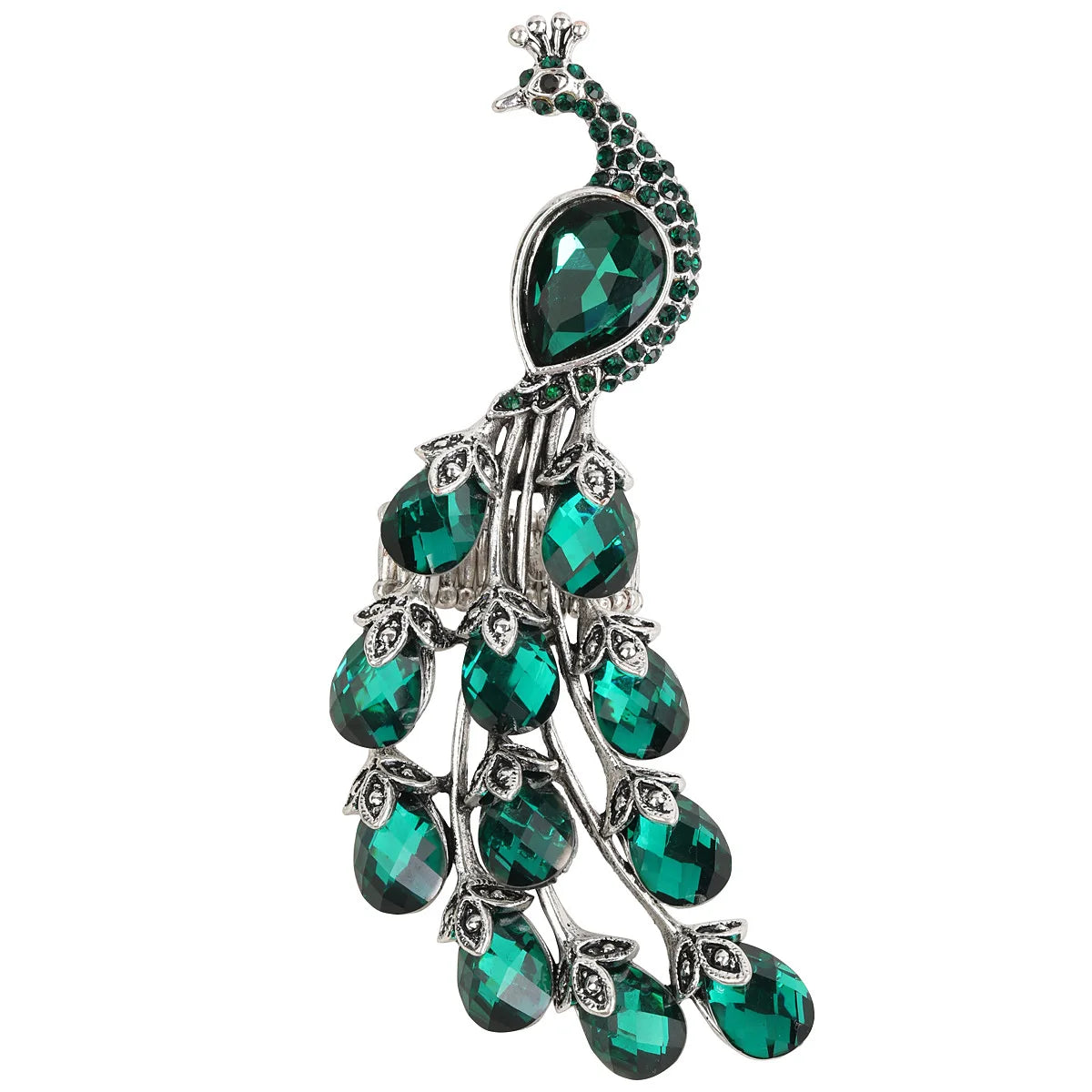 Womens Peacock Costume Jewelry Ring