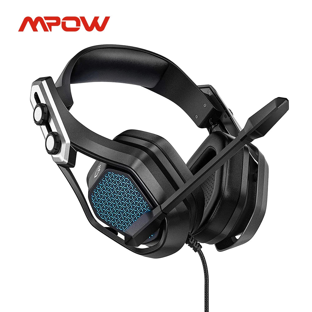 Mpow Iron SE Wired Gaming Headset with Microphone