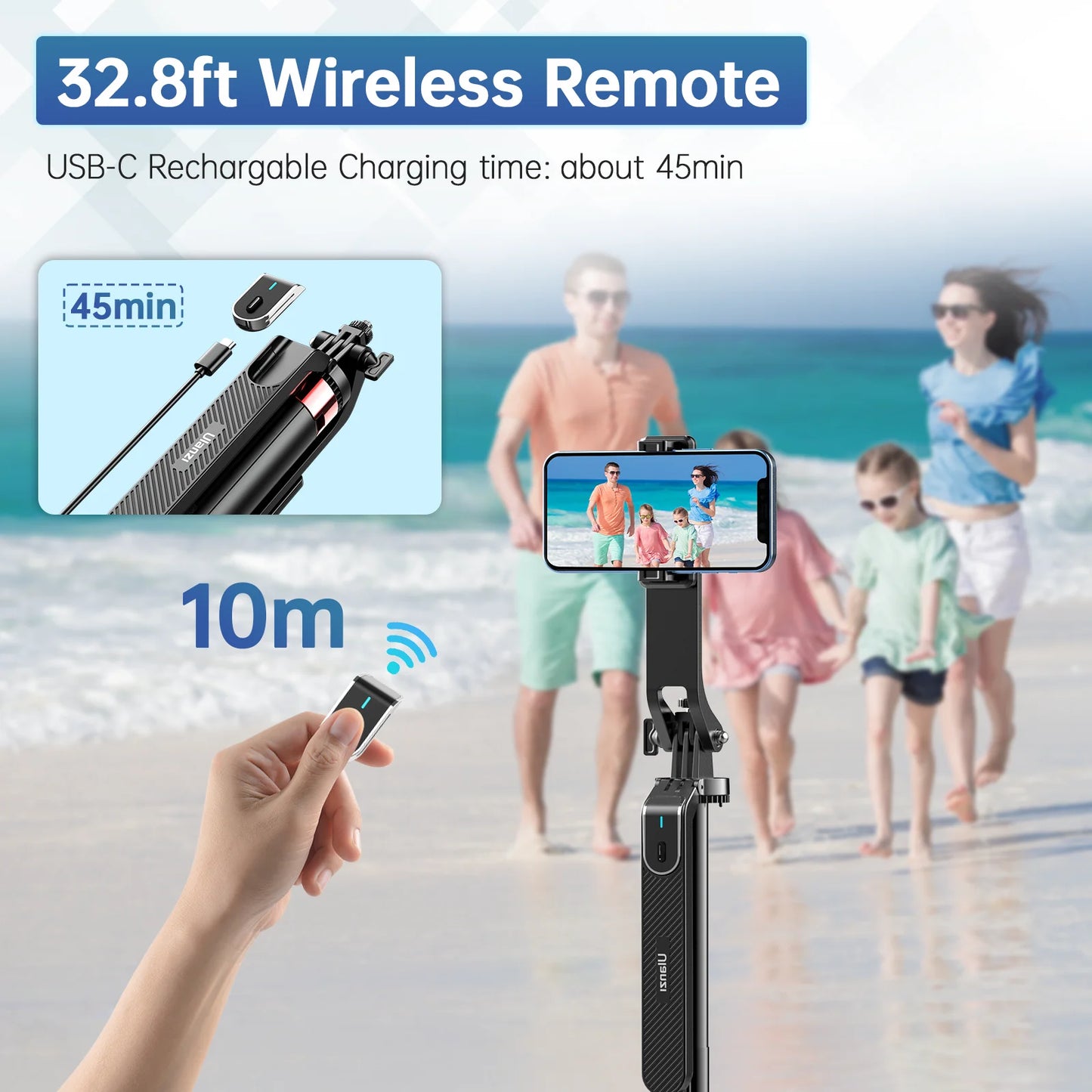 Ulanzi MA09 1.8m Selfie Stick Tripod