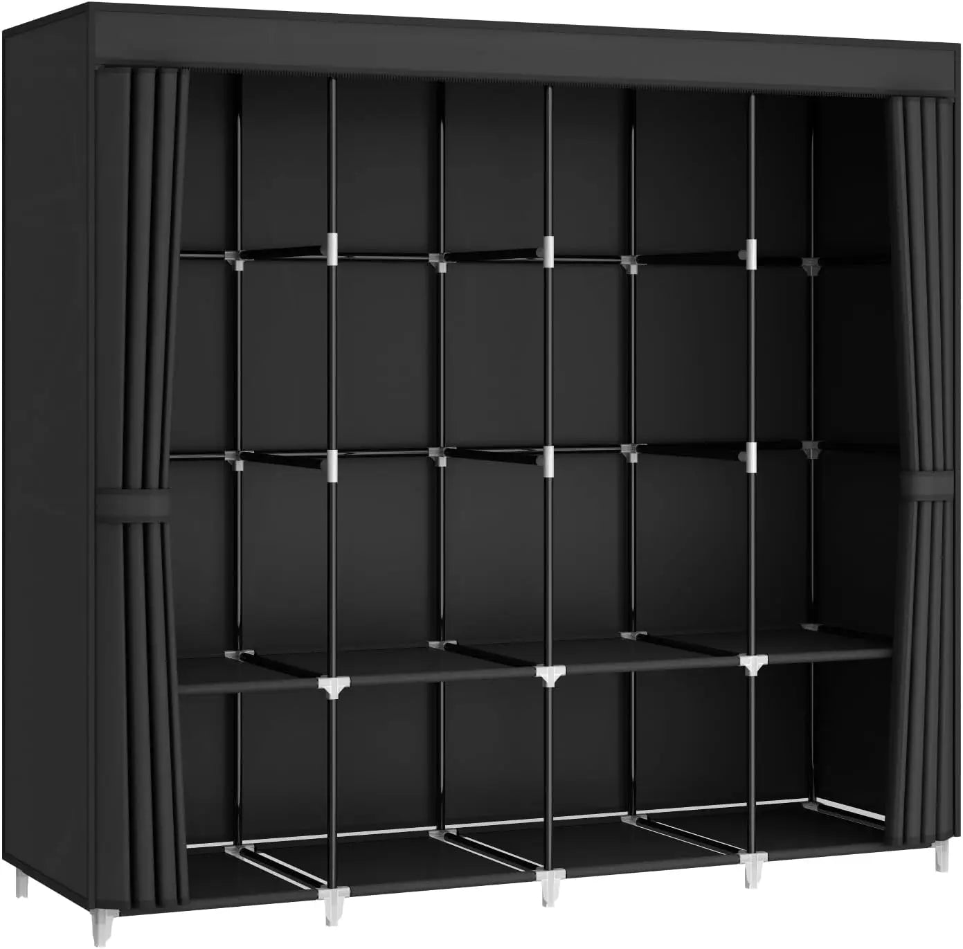 67 Inch Large Capacity Portable Wardrobe