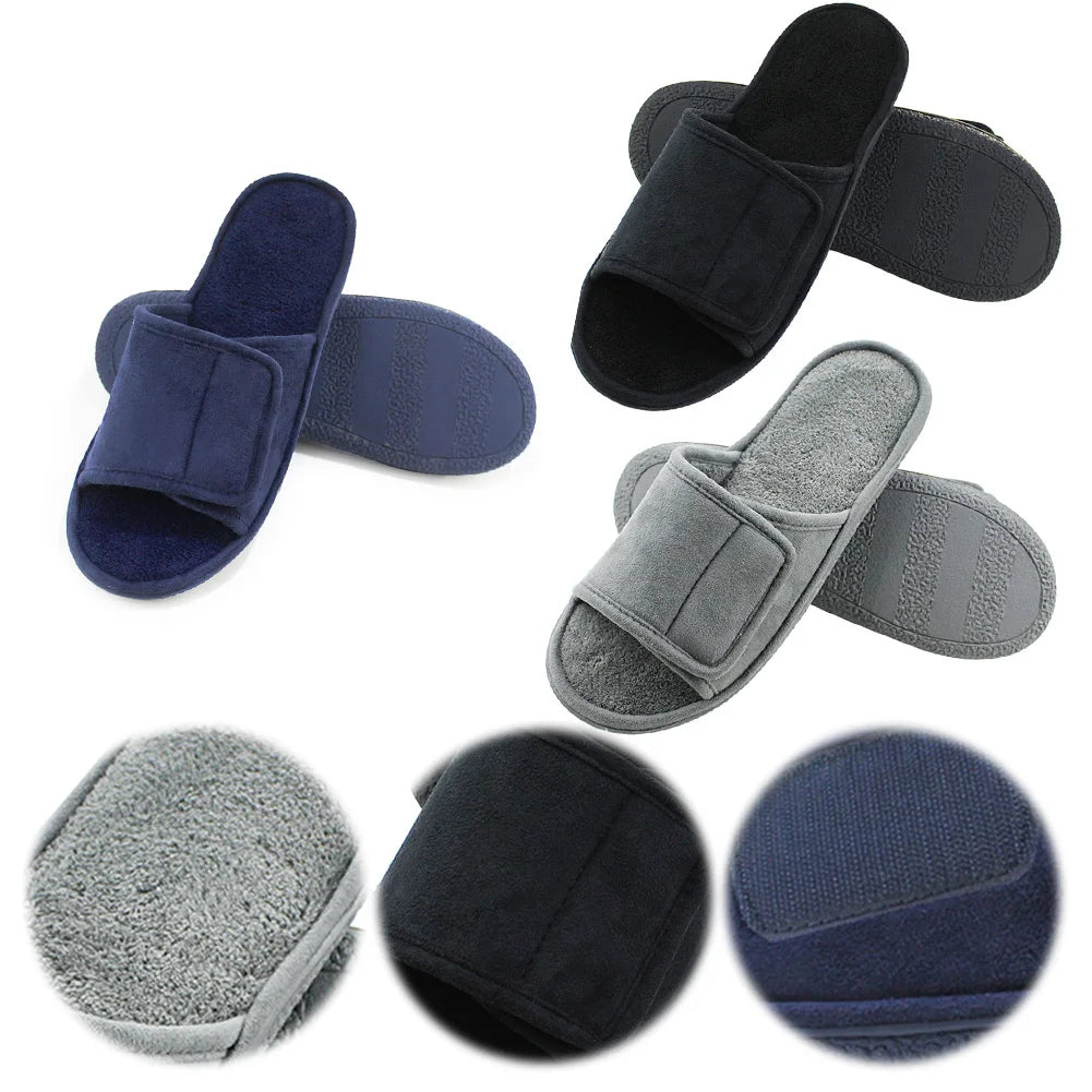 Mens Adjustable House Slippers