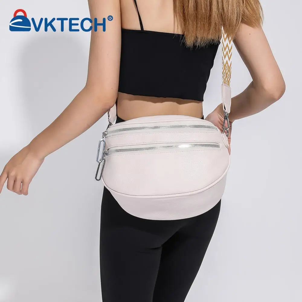 Women Stylish Crossbody Bag with Wide Strap