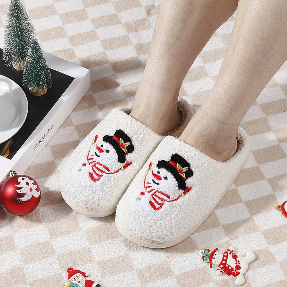 Women Christmas Non-Slip Slippers