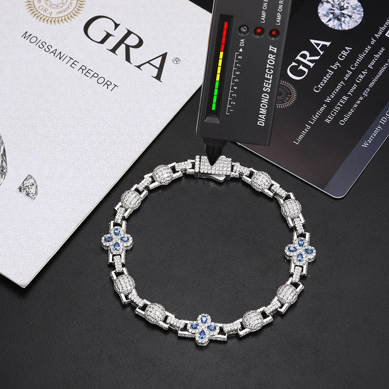 Womens Moissanite Bracelet