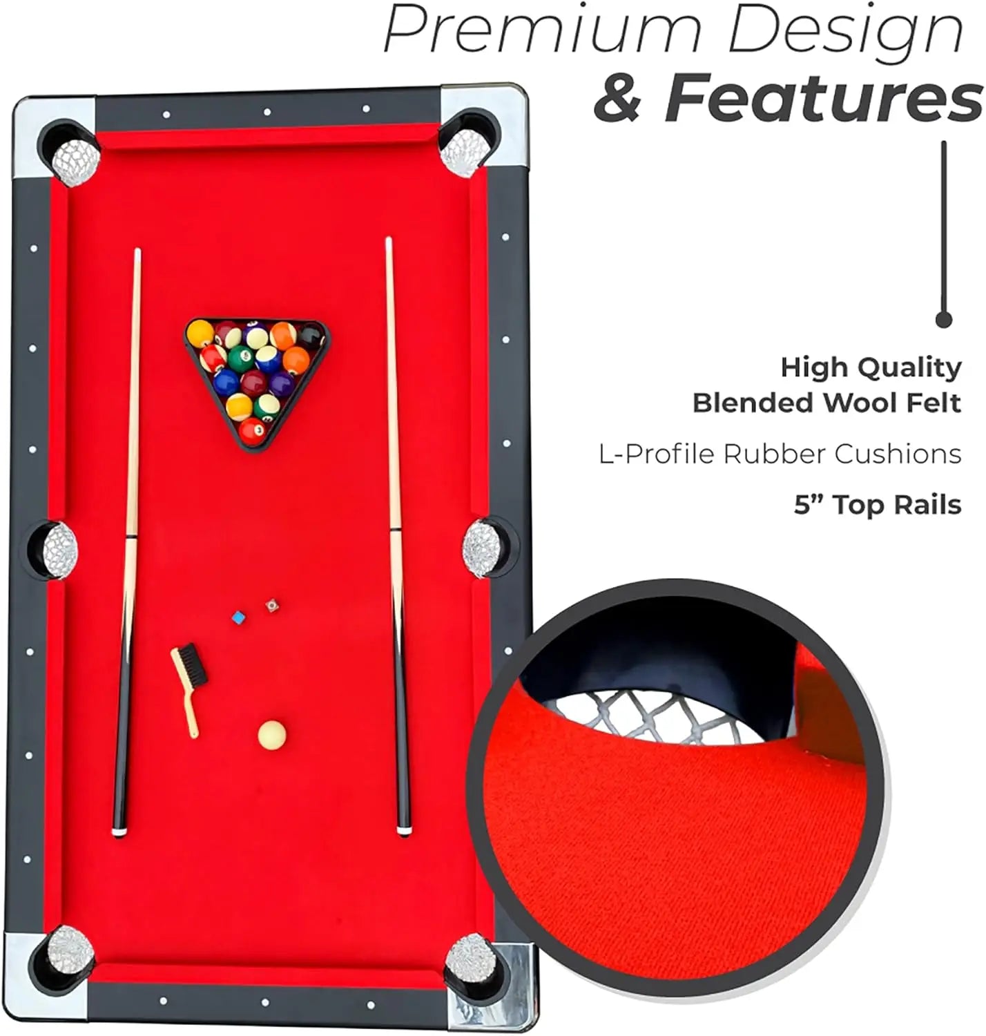 Fairmont Portable 6-Ft Pool Table