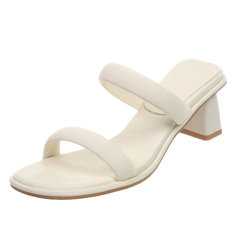 Comfortable Two Strap Open Toe Sandals