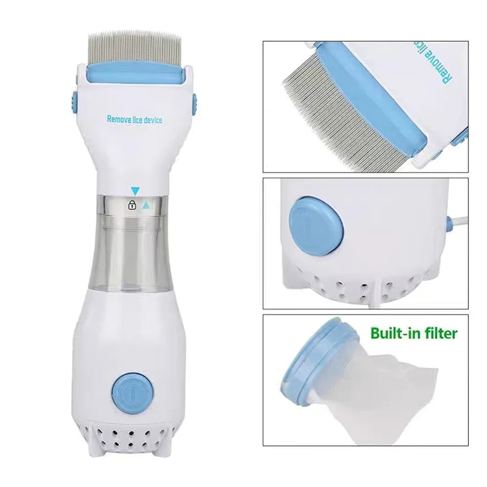 Electric Vacuum Lice and Flea Physical Removal Pet Groomer