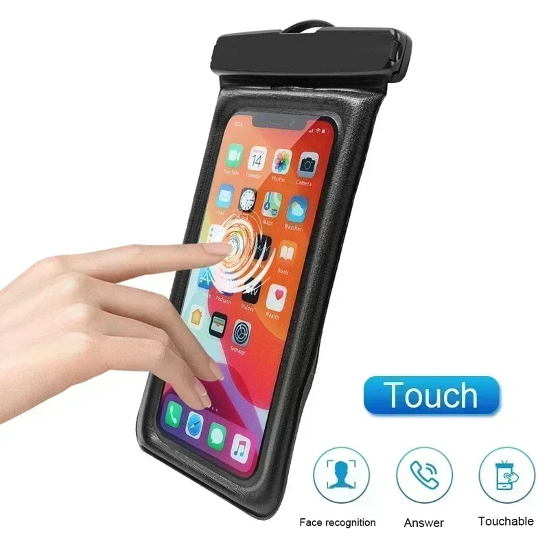 IP68 Universal Waterproof Phone Case iPhone 15 14 13 12 11 Pro Max X Xiaomi