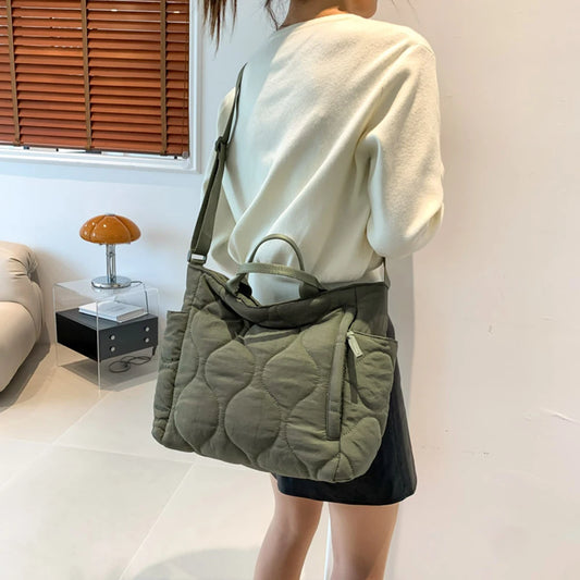 Women Padded Large Shoulder Bag