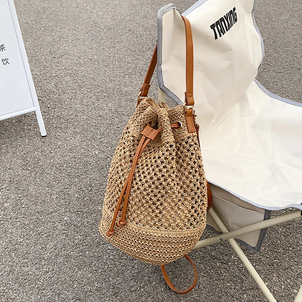 Womens Summer Woven Bag