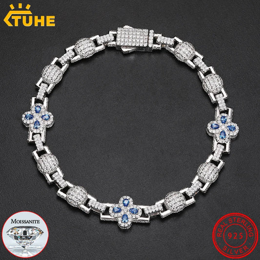 Womens Moissanite Bracelet