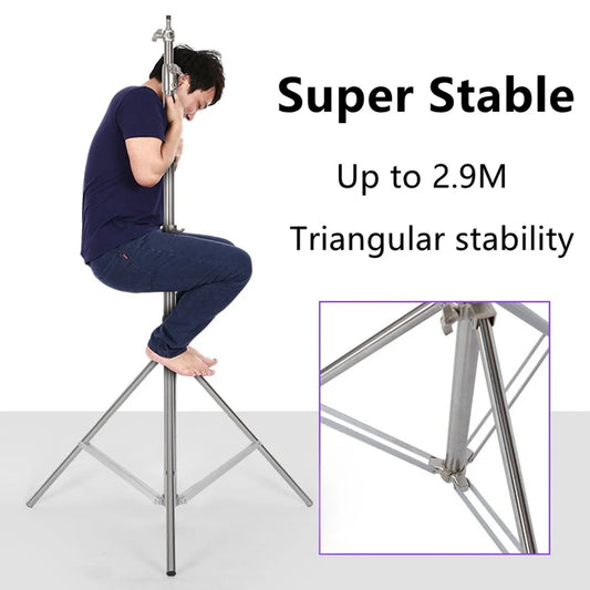 Super Stable Stainless Steel Big Tripod