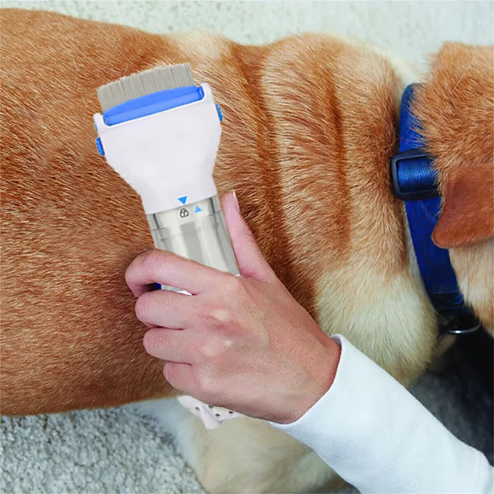 Electric Vacuum Lice and Flea Physical Removal Pet Groomer