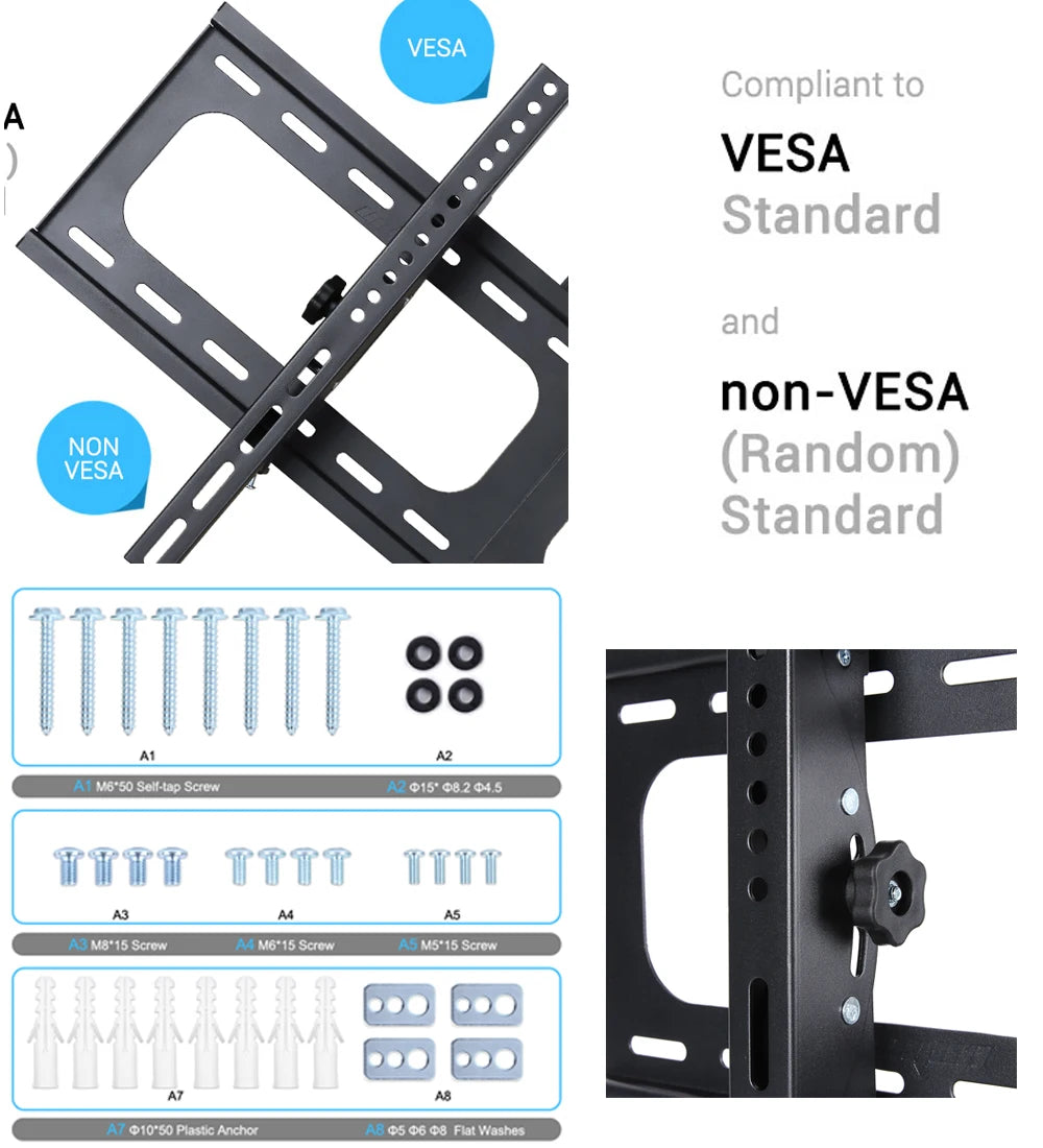 26-75 Inch Slim TV Wall Mount