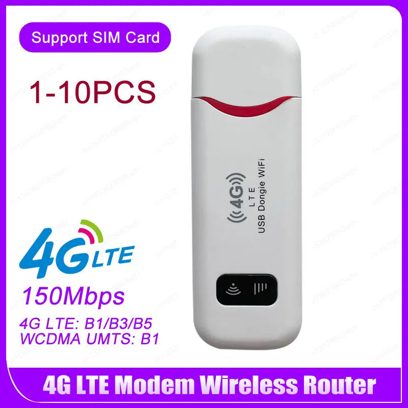 4G LTE WiFi Router 150Mbps Modem Stick