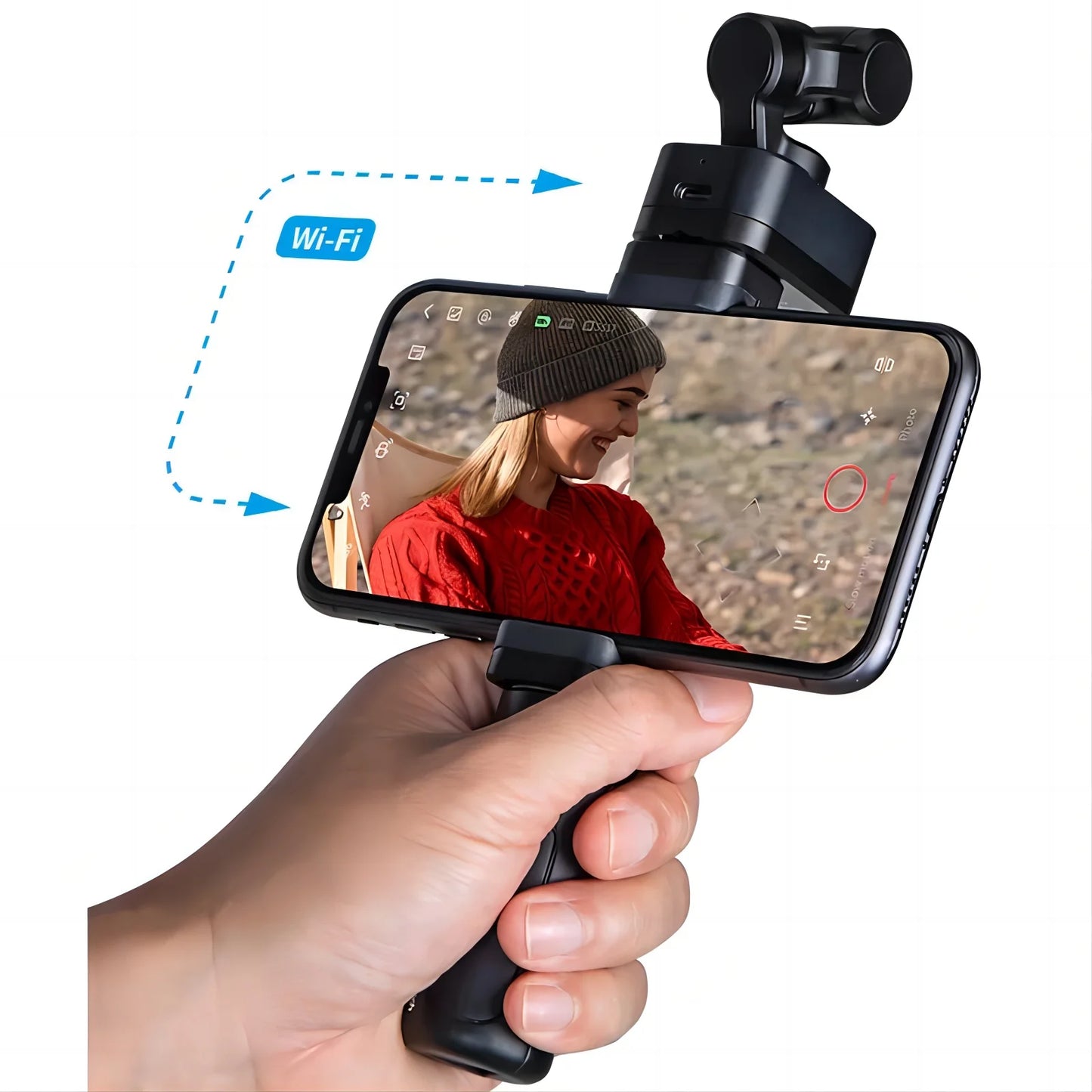 FeiyuTech Pocket 3 Kit Cordless Detachable 3-Axis Stabilizer Gimbal Camera 4K60fps