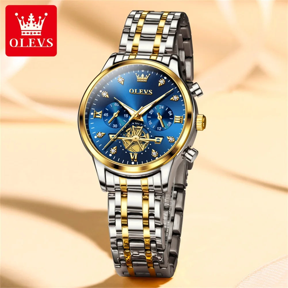 OLEVS 2897 Women Quartz Diamond Watch