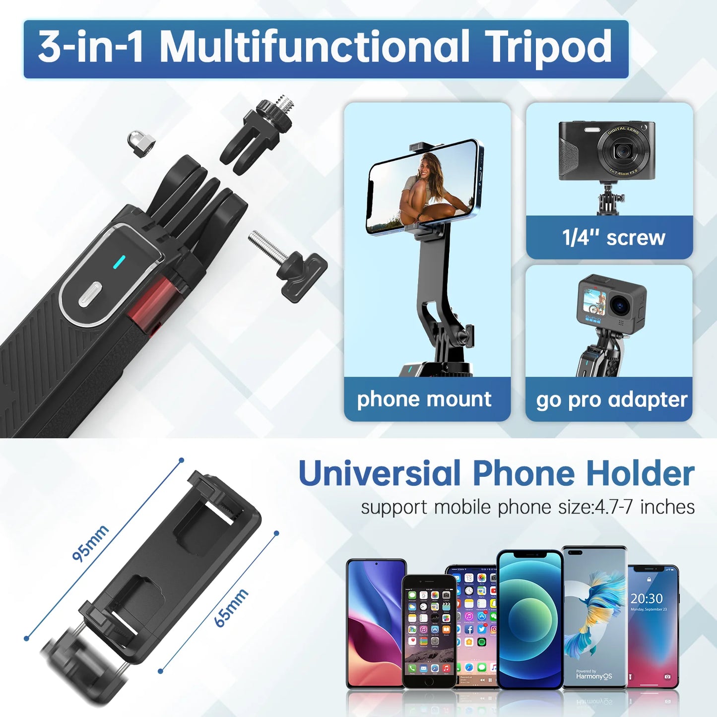 Ulanzi MA09 1.8m Selfie Stick Tripod