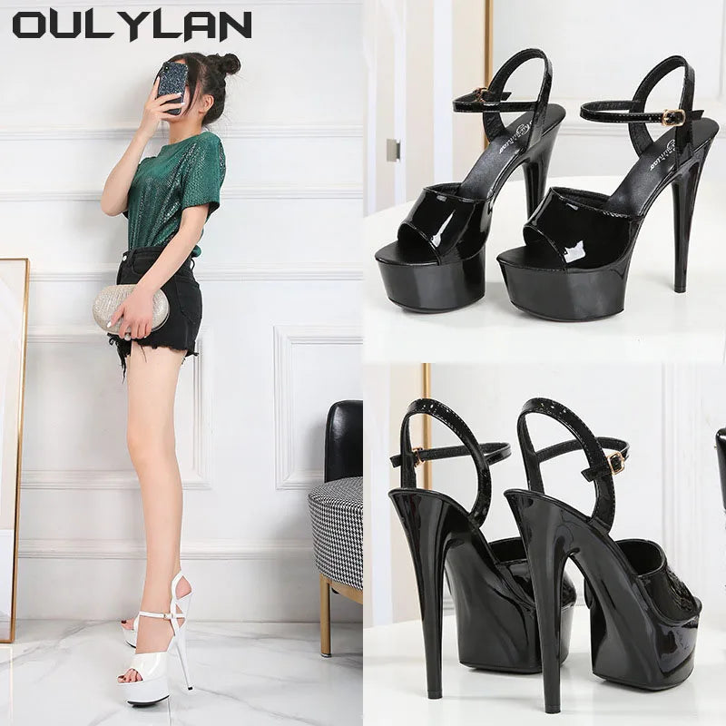 Oulylan Women Sexy Platform Sandals