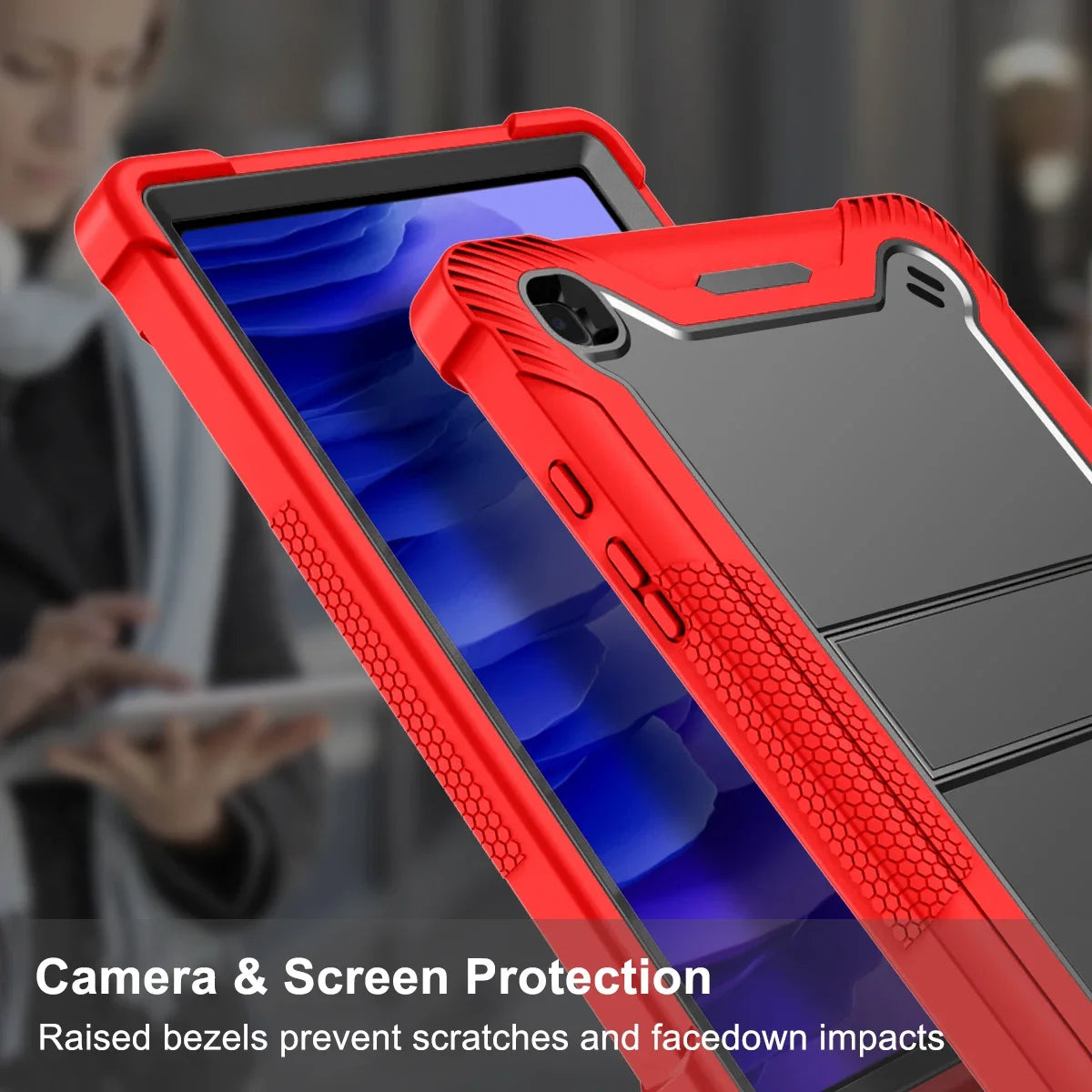 Armor Stand Case For Samsung Galaxy Tab A9 Plus SM-X210 SM-X216 SM-X218