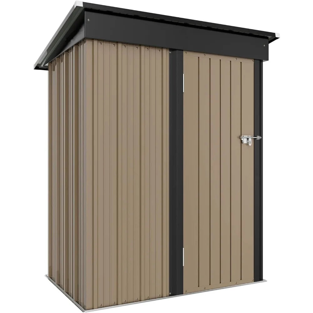 5 x 3 FT Outdoor Lockable Storage Shed