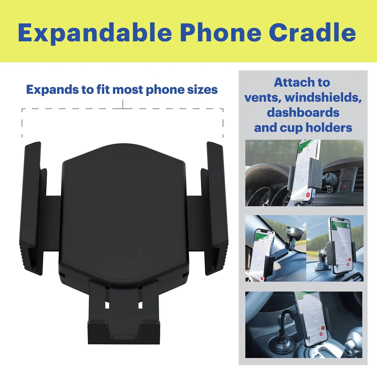 7-in-1 Universal Car Phone Mount Kit