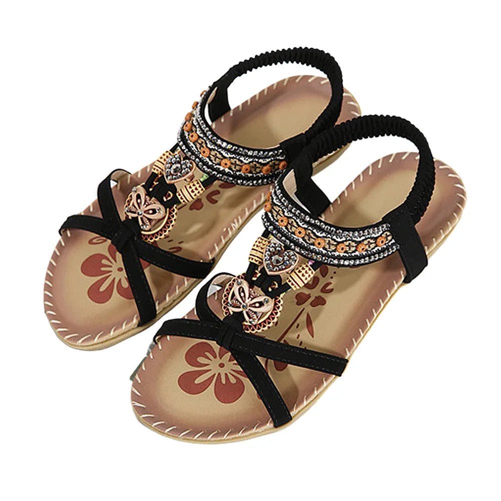 Women Bohemian Flat Sandals