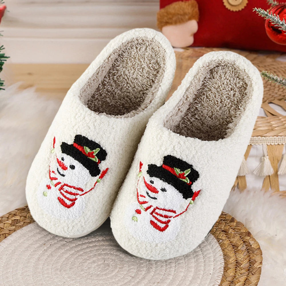 Women Christmas Non-Slip Slippers