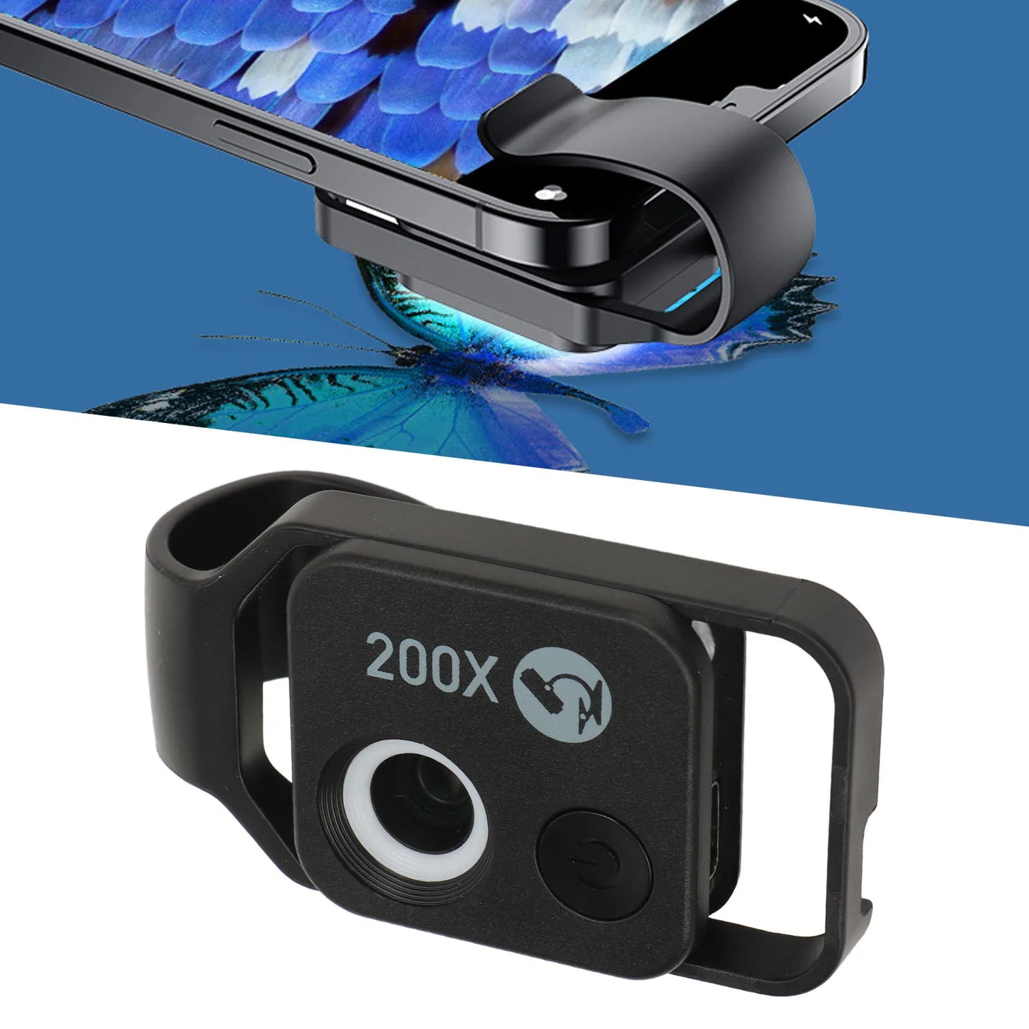 200X HD Pocket Microscope