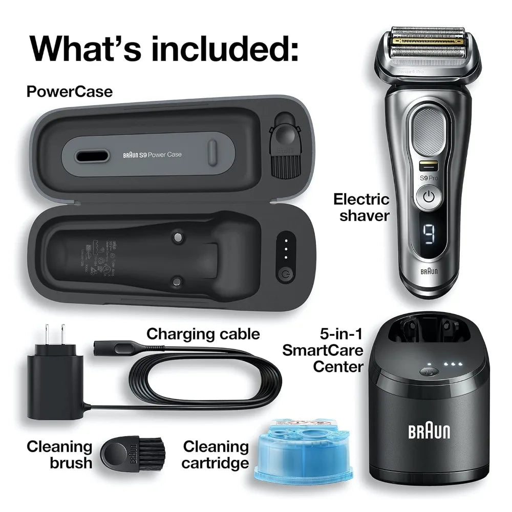 Mens Waterproof Foil Electric Shaver