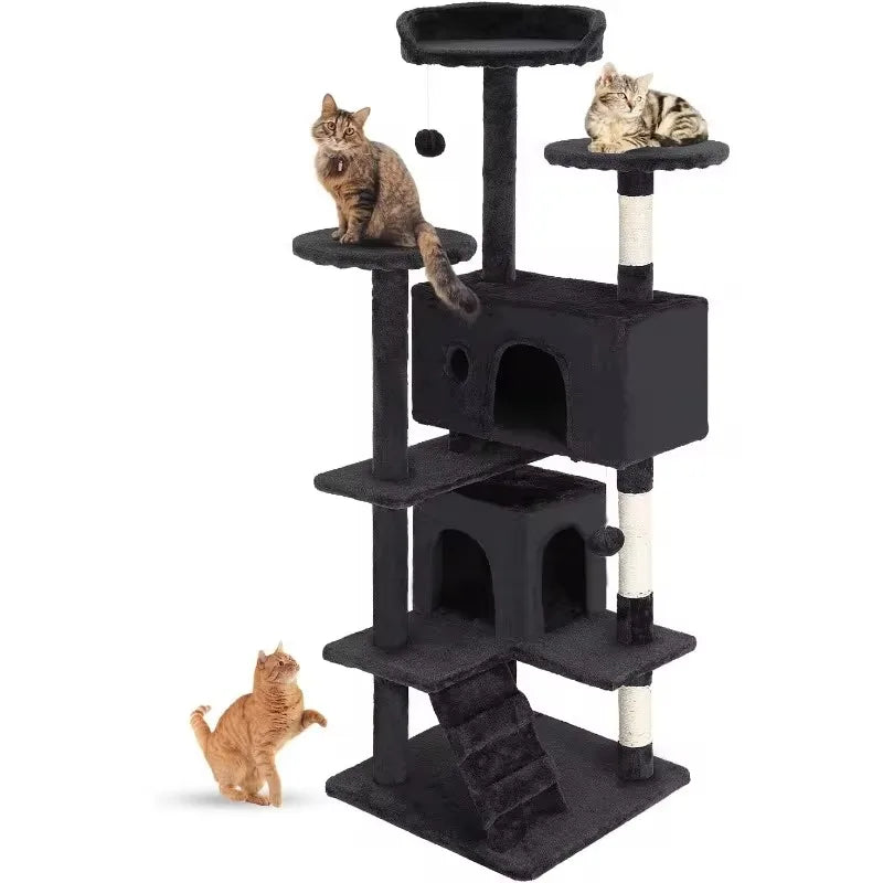 54in Multi-Level Scratching Post