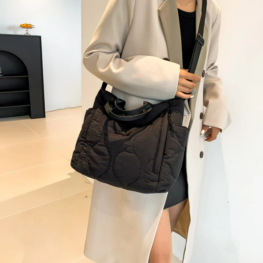 Women Padded Large Shoulder Bag