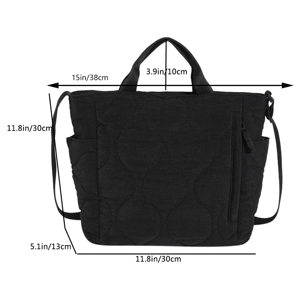 Women Padded Large Shoulder Bag