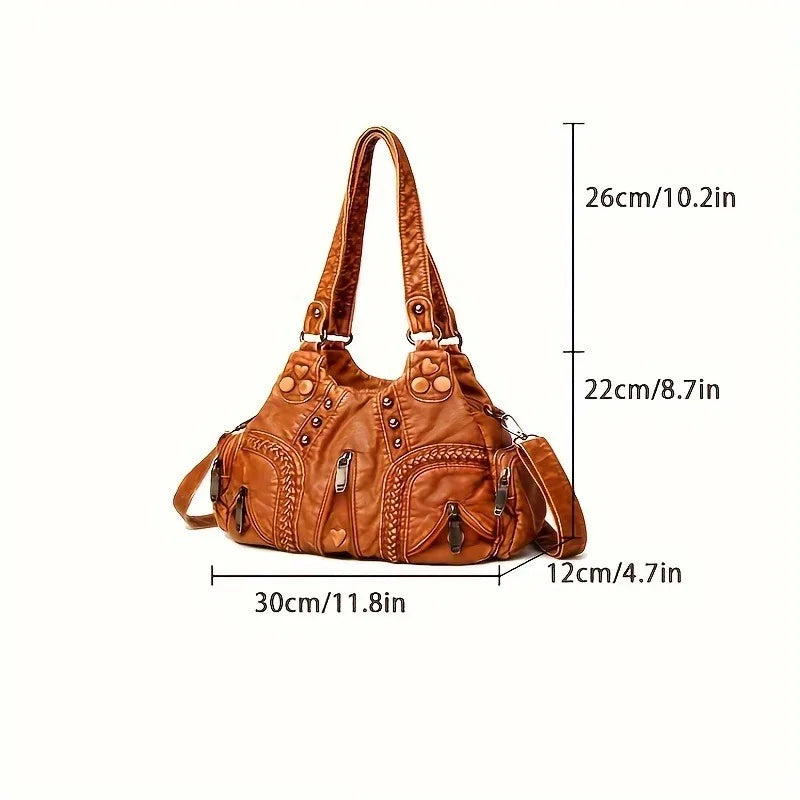 Womens Leather Shoulder Bag