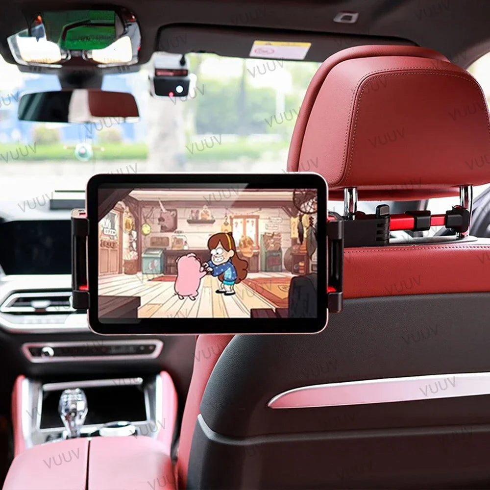 Car Headrest Tablet Holder