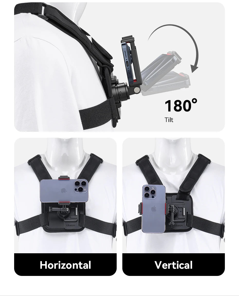 Ulanzi Go-Quick II Magnetic Chest Strap